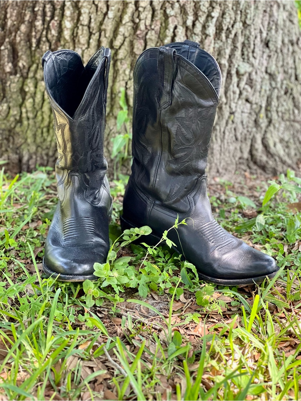 THURSDAY Boot Co. Everyday Cowboy Boots Men’s 14 Black Leather Western USA